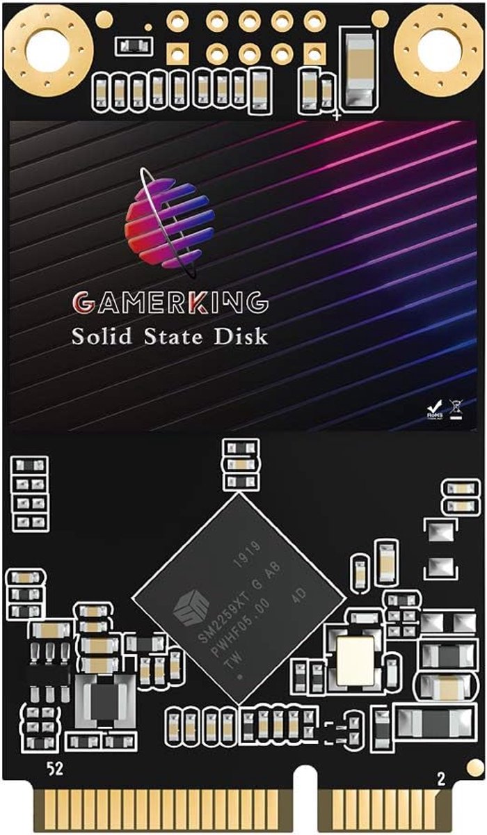 Snelle Interne SSD 256GB mSATA voor Laptop en Desktop Prestatieverbetering
