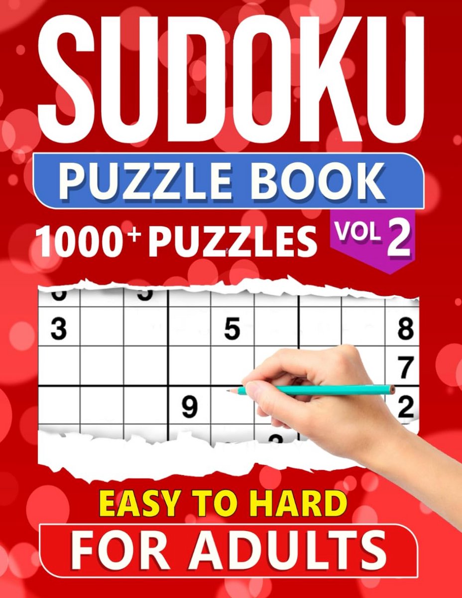 Sudoku Puzzelboek - Hersenkrakers - Logisch Denken - 1000+ Puzzels - Groot Formaat
