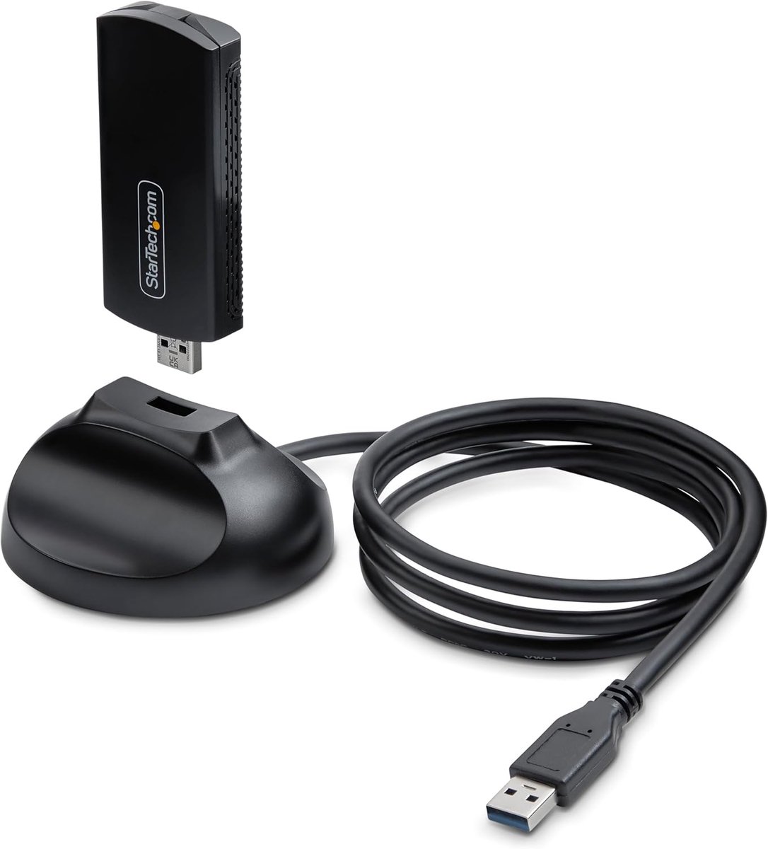 Draadloze Netwerkadapter - Wifi Dongle - Snelle Internetverbinding - Tri-Band 6GHz - 9.4 x 3.8 x 1.5 cm