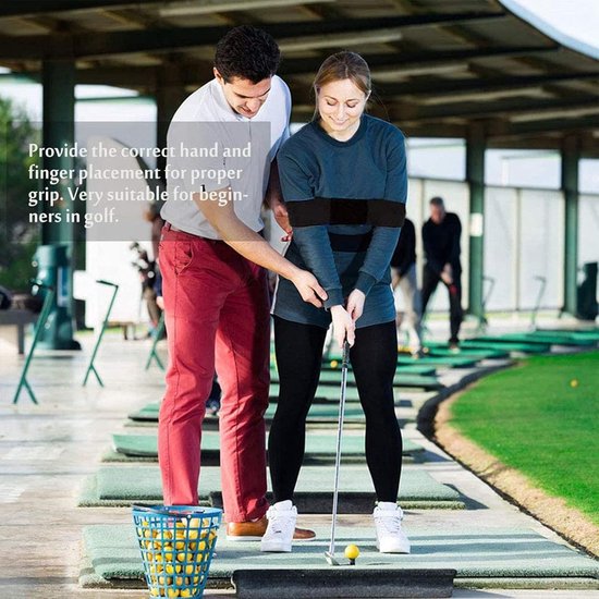 2 Stuks Golf Swing Trainer voor Houding Correctie en Verbeterde Techniek van Merkloos — afbeelding 2