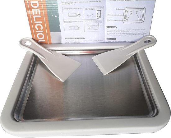 DIY Rolled Ice Cream Maker Set voor Kinderen en Ouders - Zonder Elektriciteit — afbeelding 3
