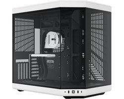 Computer Behuizing - Mid Tower Case - Gaming PC Bouwen - Ruim Interieur Ontwerp - E-ATX ATX M-ATX - Wit