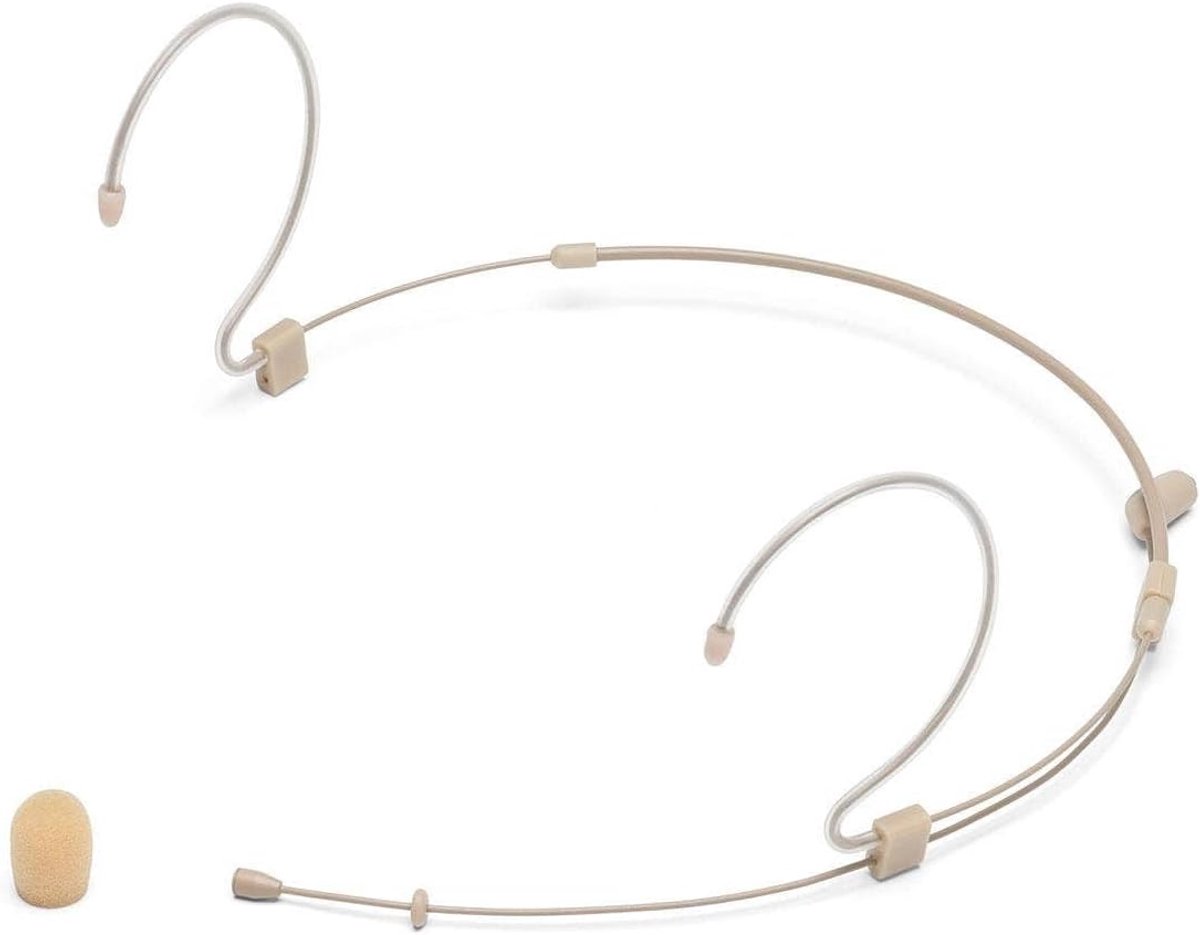 Dubbele Oortelefoonmicrofoon met Hoofdband - Omnidirectioneel voor Podium en Broadcast