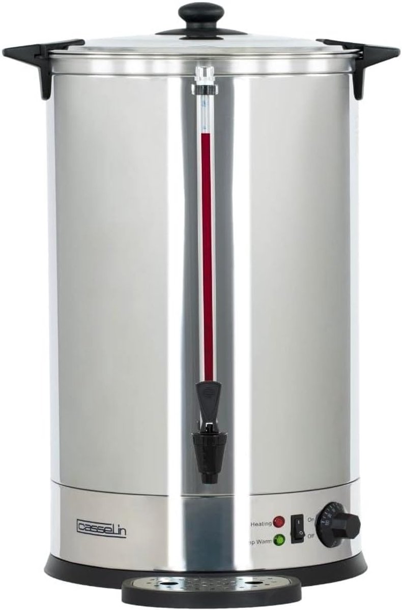 Grote RVS Warmwaterdispenser 30 Liter Professioneel