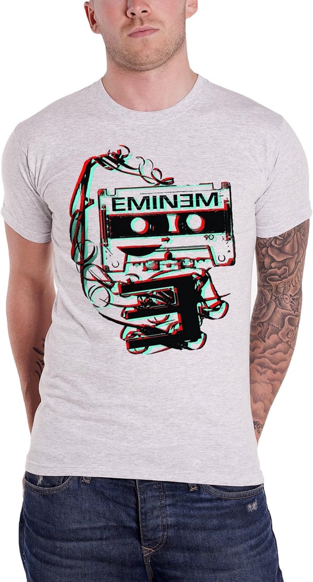 Uniseks T-shirt - Basic Shirt - Dagelijks Gebruik - Officiële Licentie - Maat L - Grijs