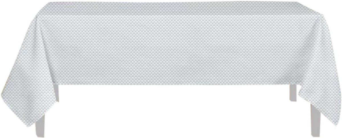 Vuilafstotend Tafelkleed 140x300 cm Palm Grijs Polyester