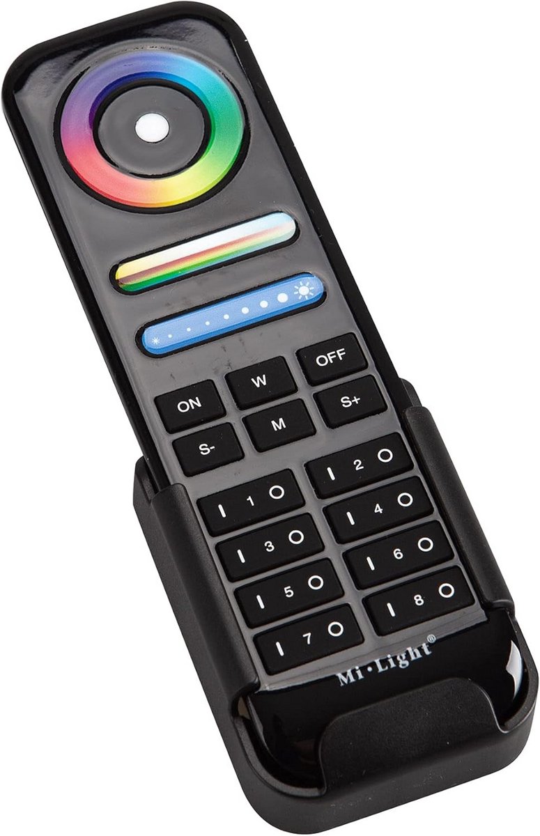 8 Zone RGB+CCT LED Controller Touch Afstandsbediening 2.4G RF