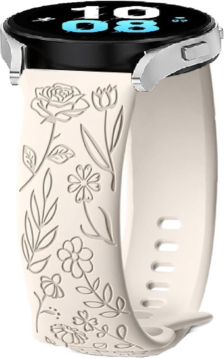 22mm Siliconen Horlogeband voor Ticwatch Pro 3 & Coros Smartwatches