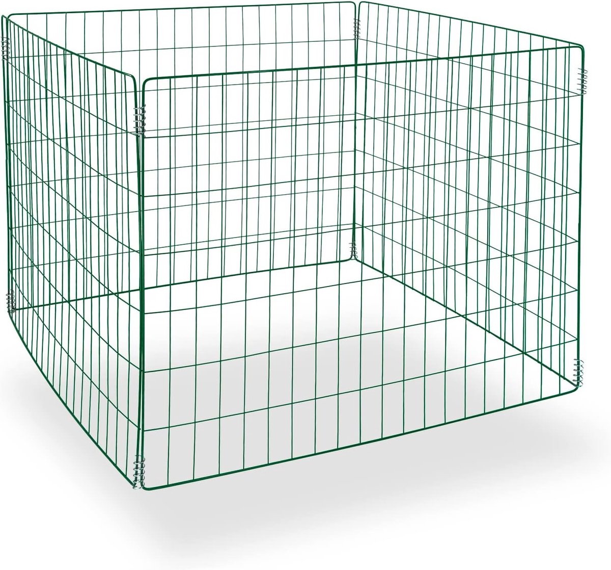 Metalen Tuin Composter Groen - Rooster voor Compostering van Groenafval