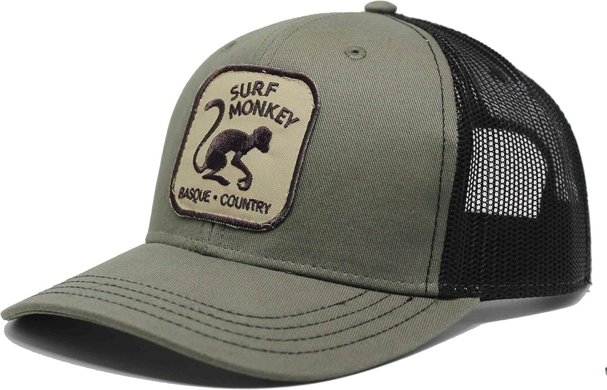 Verstelbare Trucker Cap met Geborduurd Patch - One Size Snapback voor Heren en Dames