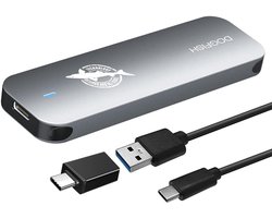 Draagbare Externe SSD 2TB USB-C Supersnel Metaal - Compatibel met Mac, Windows, Android