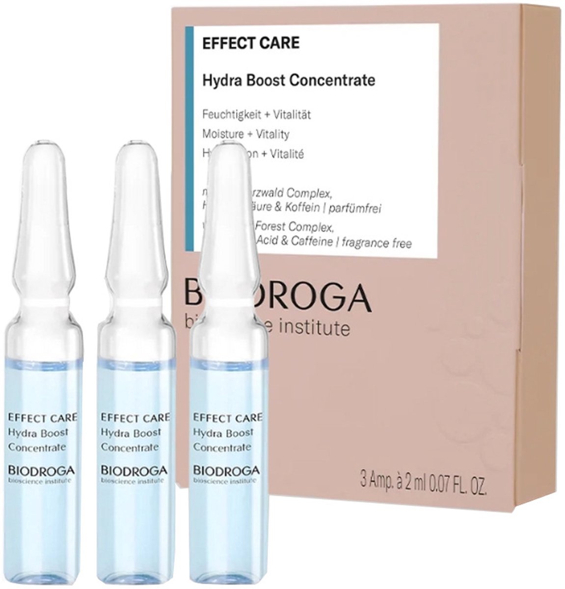 Biodroga Hydra Boost Concentrate Serum - Hydraterend - 3 x 2ml