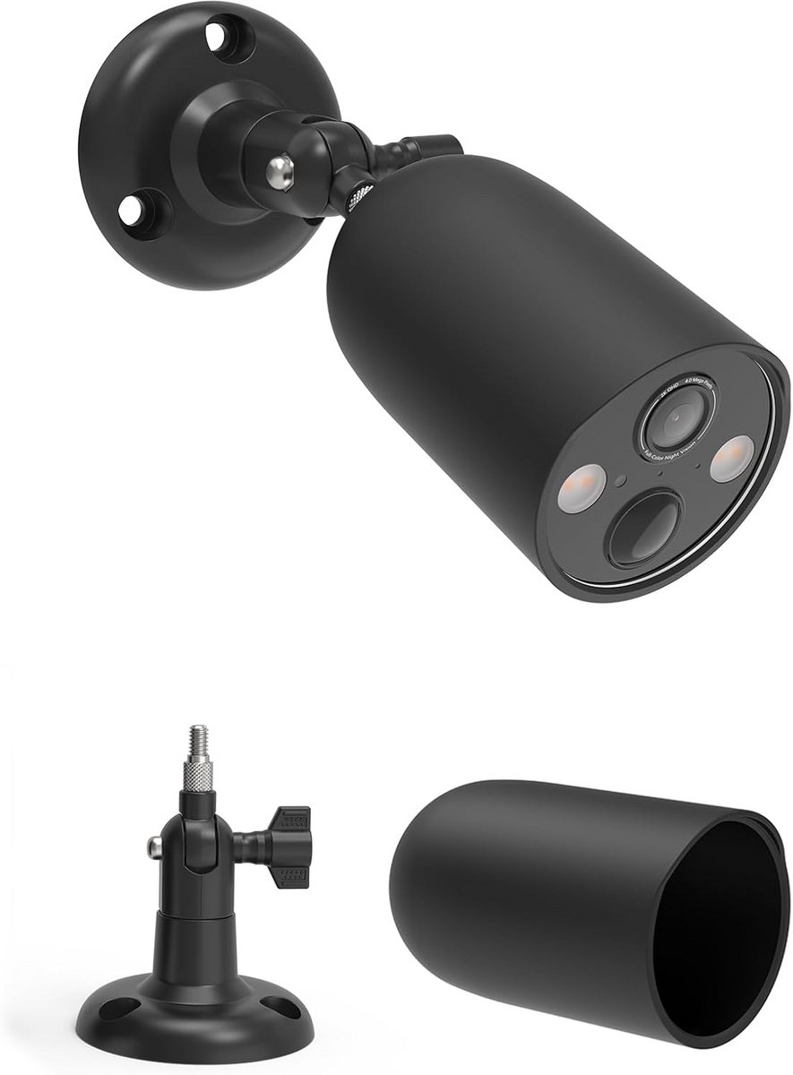 Camera Wandhouder voor 360° Verstelbare Buitencamera met Siliconen Hoes