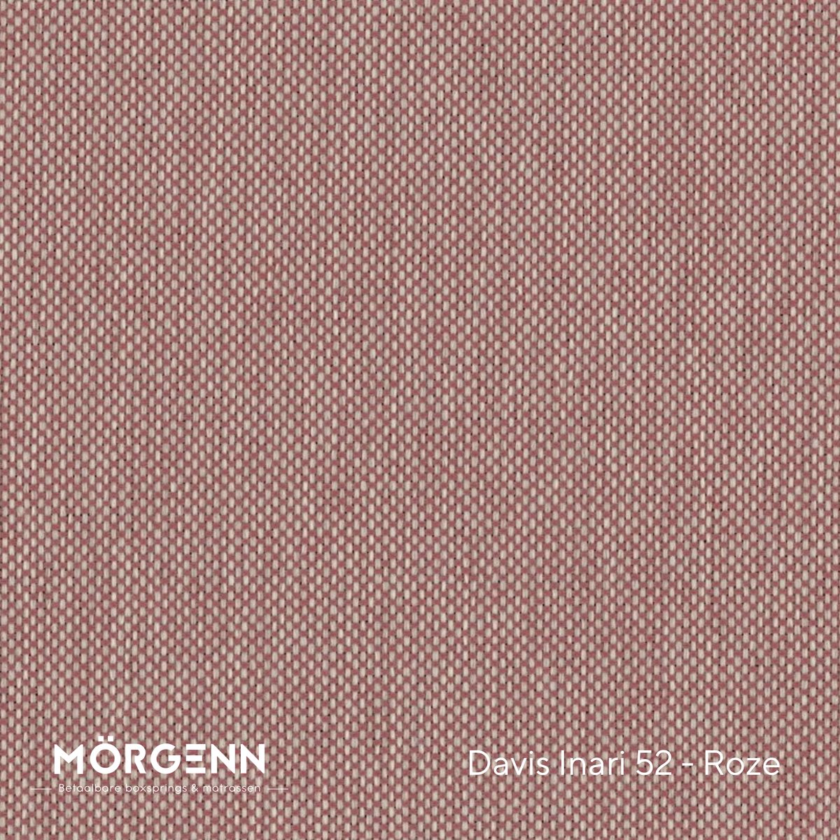 Brouwers Bedding Mörgenn Boxspring Douze Pocketvering Oud Roze 120x200 - afbeelding 2