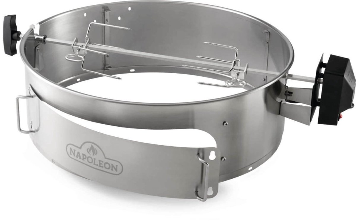 Napoleon Draaispit en pizza oven voor NK22 Kettle grill