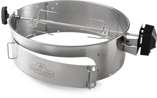 Napoleon Draaispit en pizza oven voor NK22 Kettle grill van Merkloos — afbeelding 4