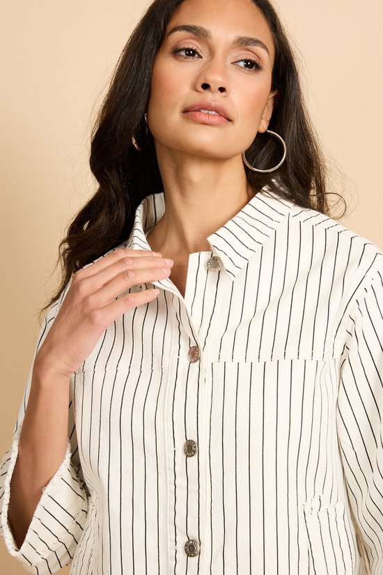 G-maxx - Bruni Jacket Offwhite/Black