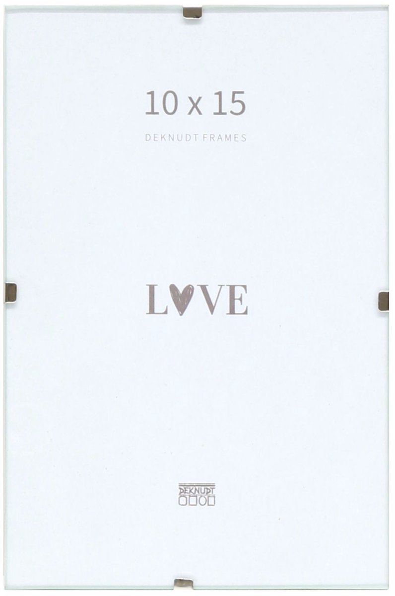 Deknudt Frames Wissellijst met clips - S200K9 - Voor foto: 10x15 cm