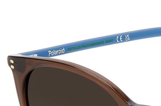 Polaroid Zonnebril PLD 4208/S/X Volwassenen Bruin Polariserend BIO BASED MATERIAL van Merkloos — afbeelding 4
