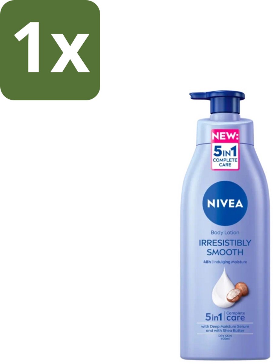 Nivea – Bodymilk – Silky Shea Butter 5-in-1 – 500 ml - 1 stuk