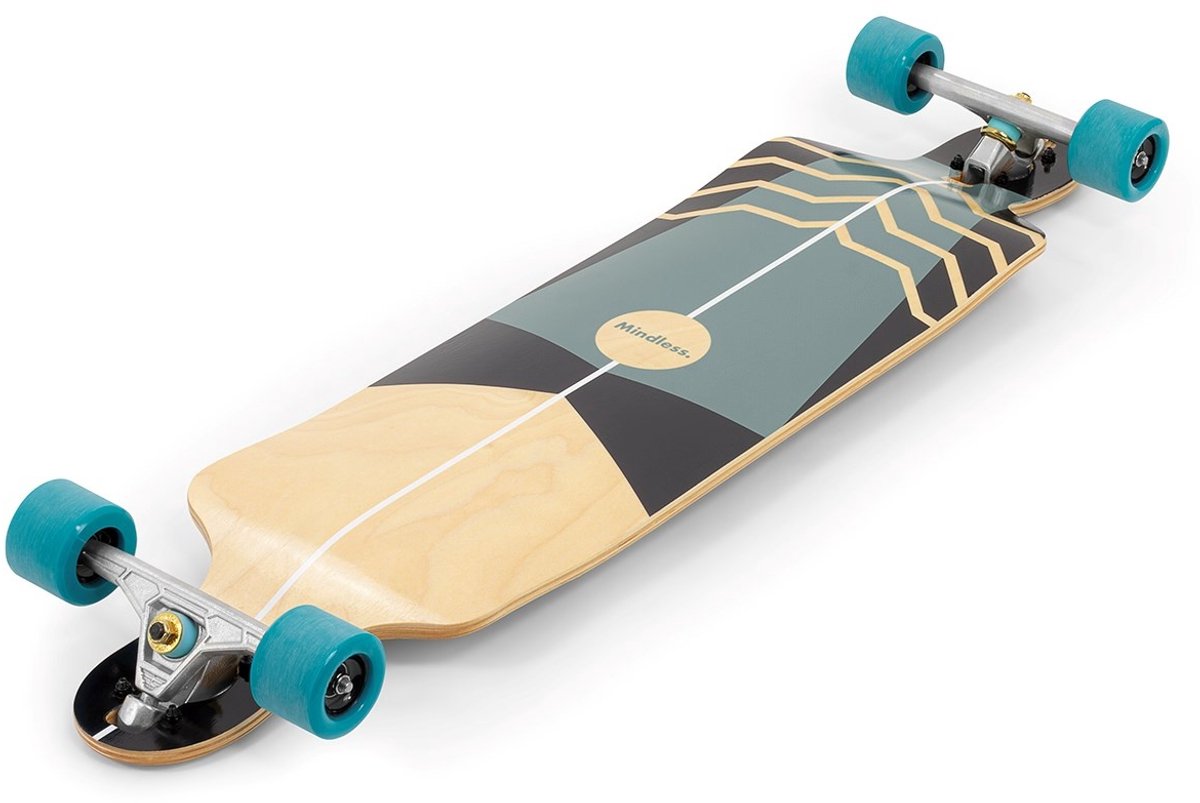 Mindless Dropthrough Longboard Tundra 40 inch Stabiel Longboard met heerlijke rijeigenschappen Veelkleurig