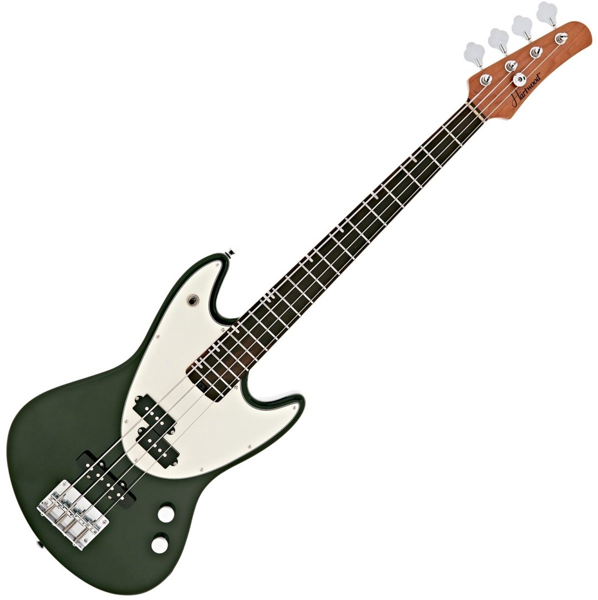 Hartwood Delta Bass Guitar, Green