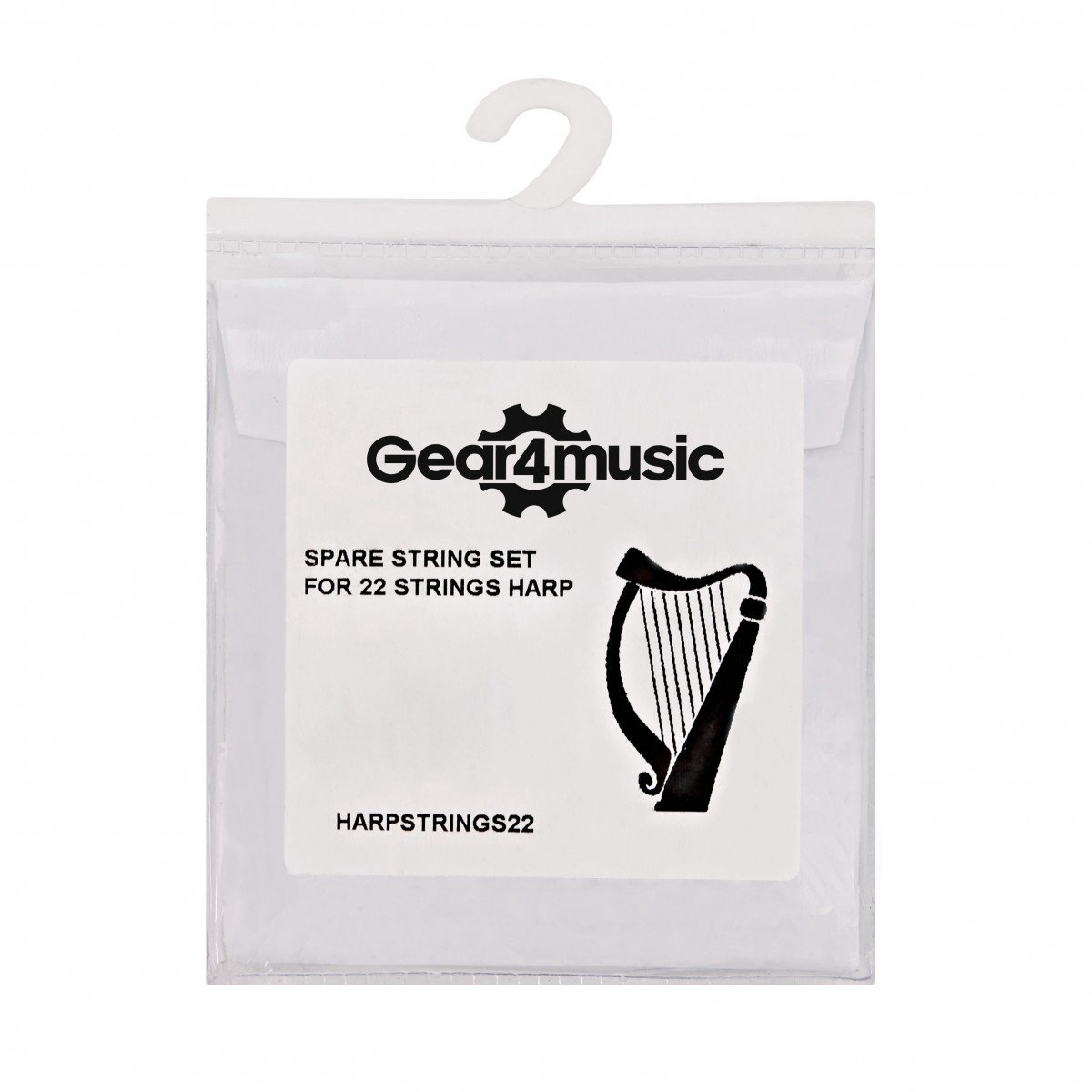 Snarenset voor 22-snarige Harp van Gear4music