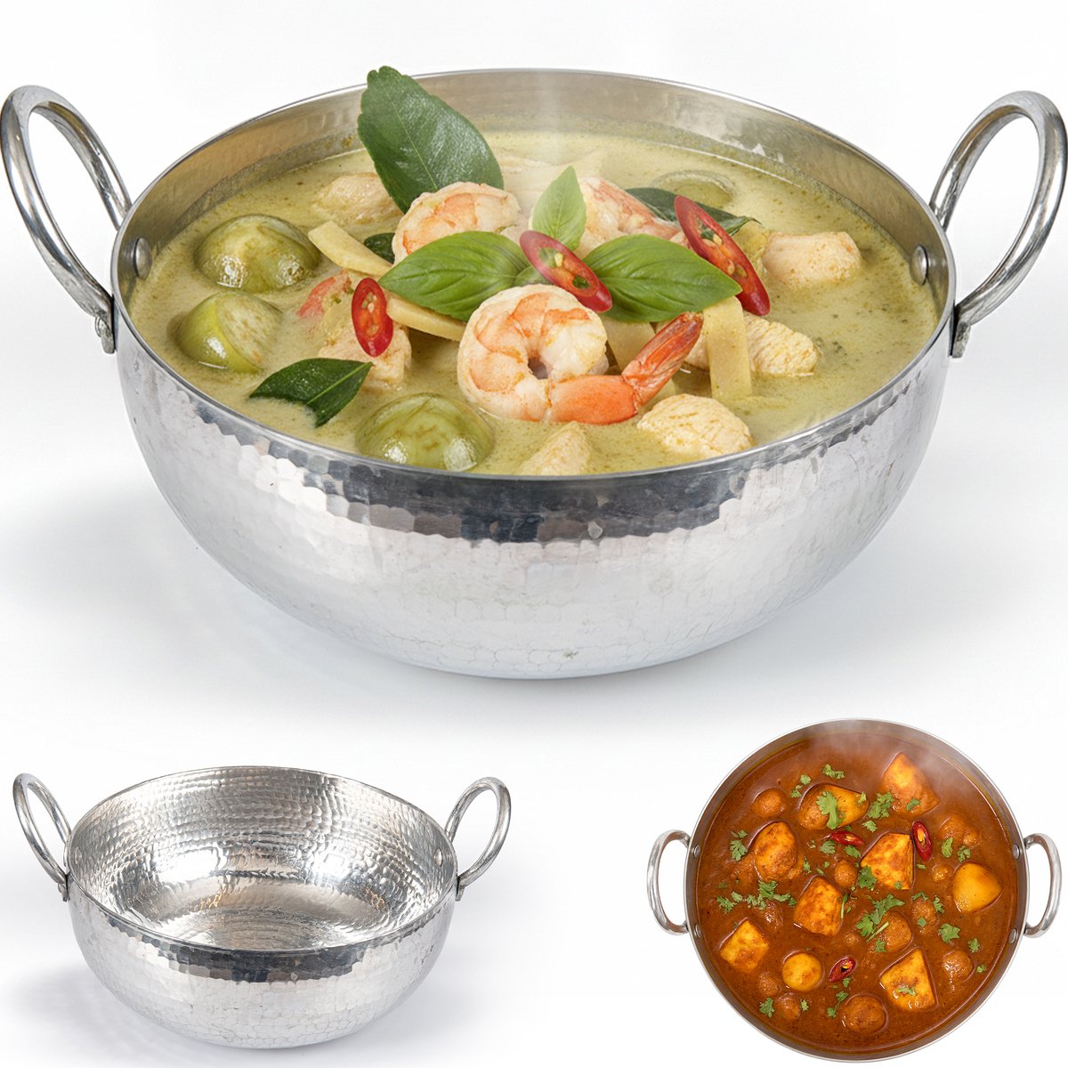 Good to Give - Wokpan - Wokpot - Saladeschaal- Ø 31 cm - Aluminium & PFAS vrij- Duurzaam