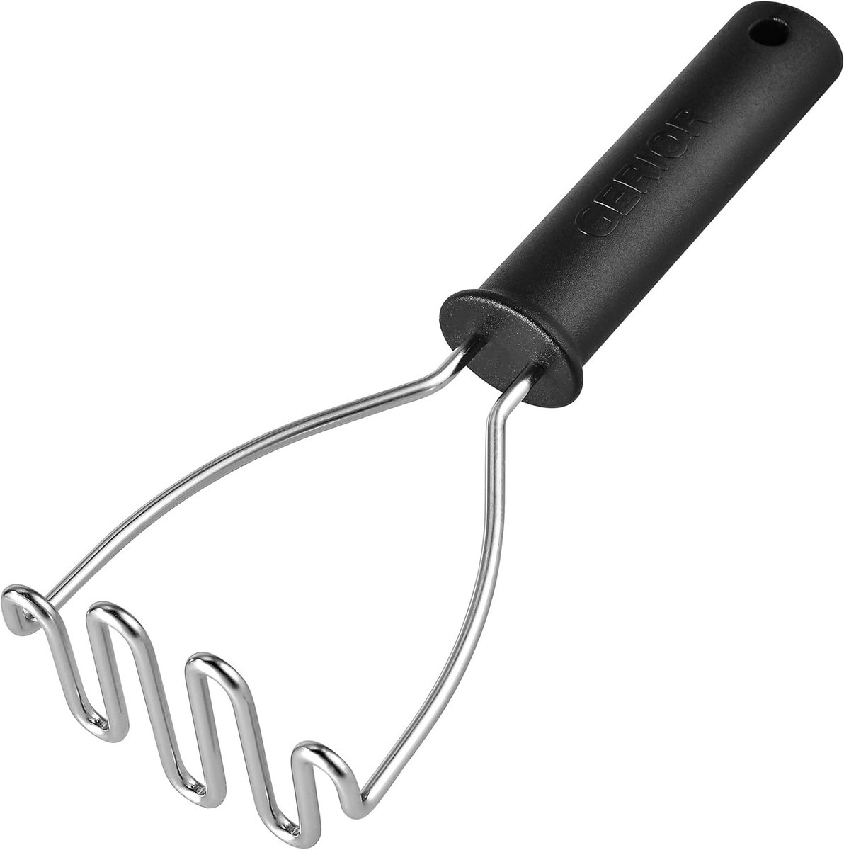 RVS Aardappelstamper en Vleesvermorzelaar voor Puree, Gehakt en Avocado