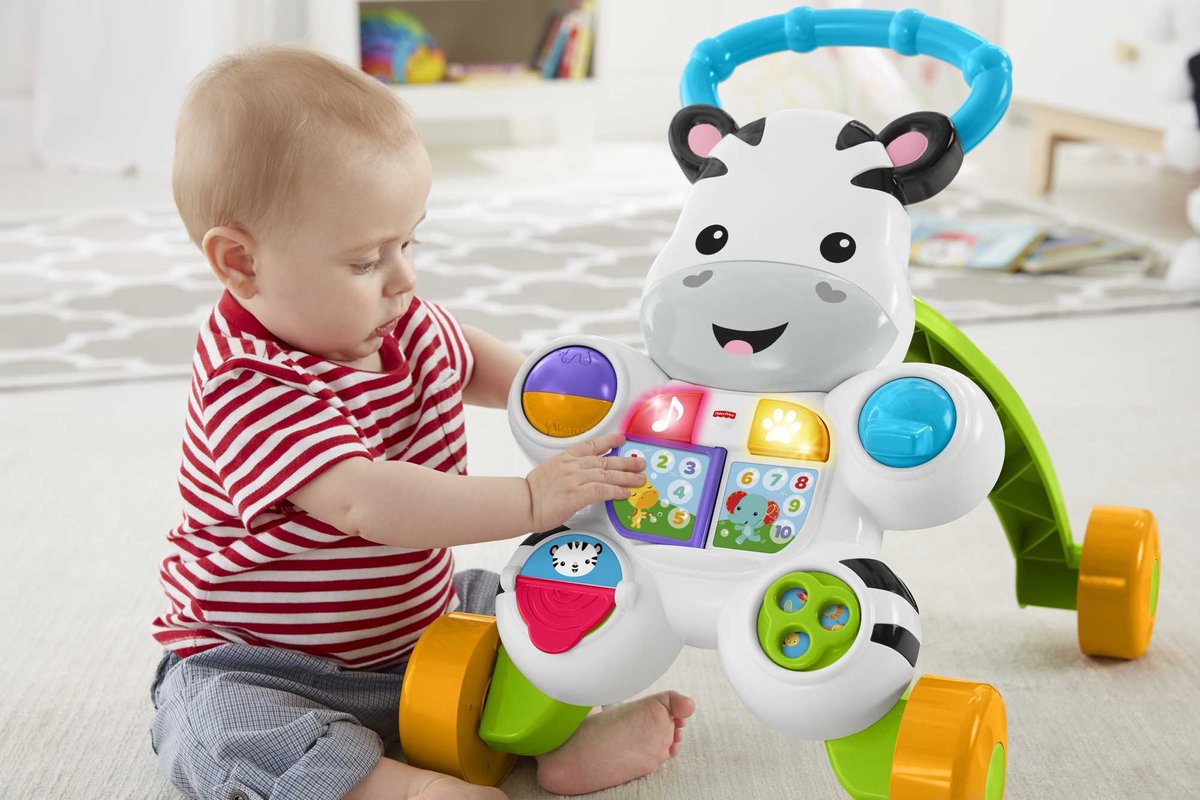 Fisher-Price Loop Met Mij Zebra - Looptrainer — afbeelding 23