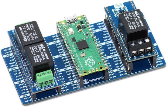 Microcontroller Board met 4-Kanaals GPIO Expansie voor Prototypebouw | bol