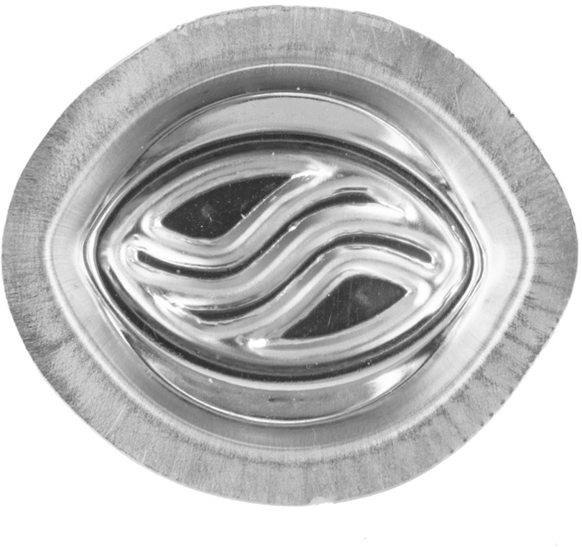 Orion Classic - Koekjesvormpjes Set - Notenvorm - Verzinkt Staal - 20 Stuks