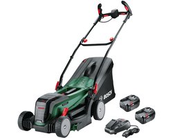 Bosch UniversalRotak 2x18V-37-550 - Accu-grasmaaier - Inclusief 2x 18V Li-Ion (4.0 Ah) accu en Lader