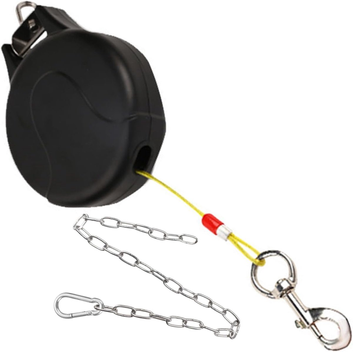 Uittrekbare Hondenriem - Intrekbare Lijn - Zware Training - Wandmontage Ontwerp - 9 Meter Lengte