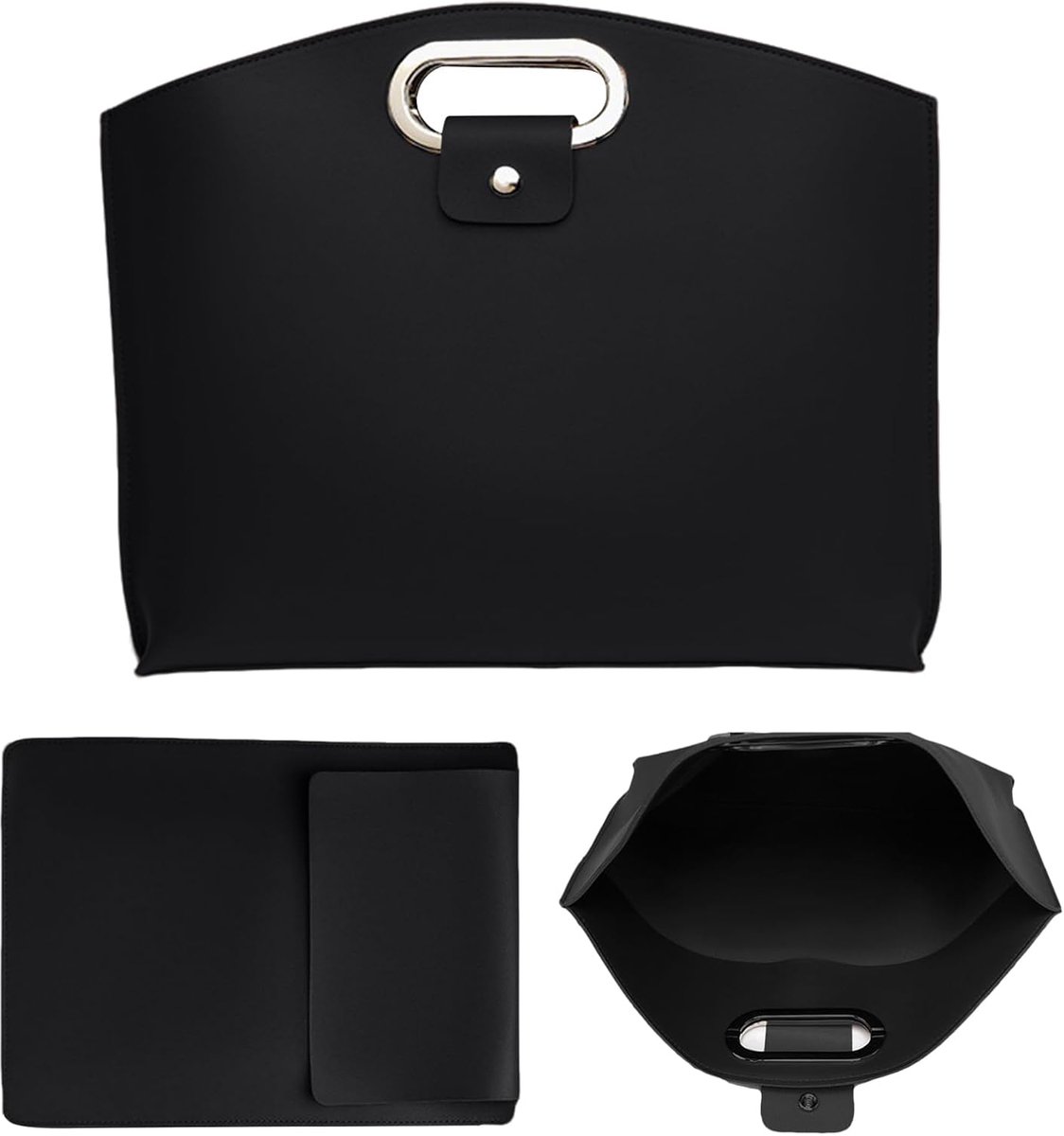 Laptoptas Set - Werkentas Computerhoes - Zakelijk School Reizen - Waterdicht PU-leer - 38x32cm Grote Tas