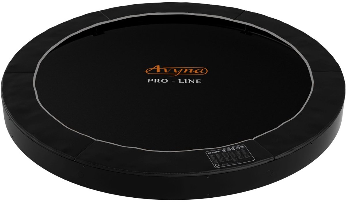 Avyna Pro-Line FlatLevel trampoline 10 Ø305 cm - Zwart