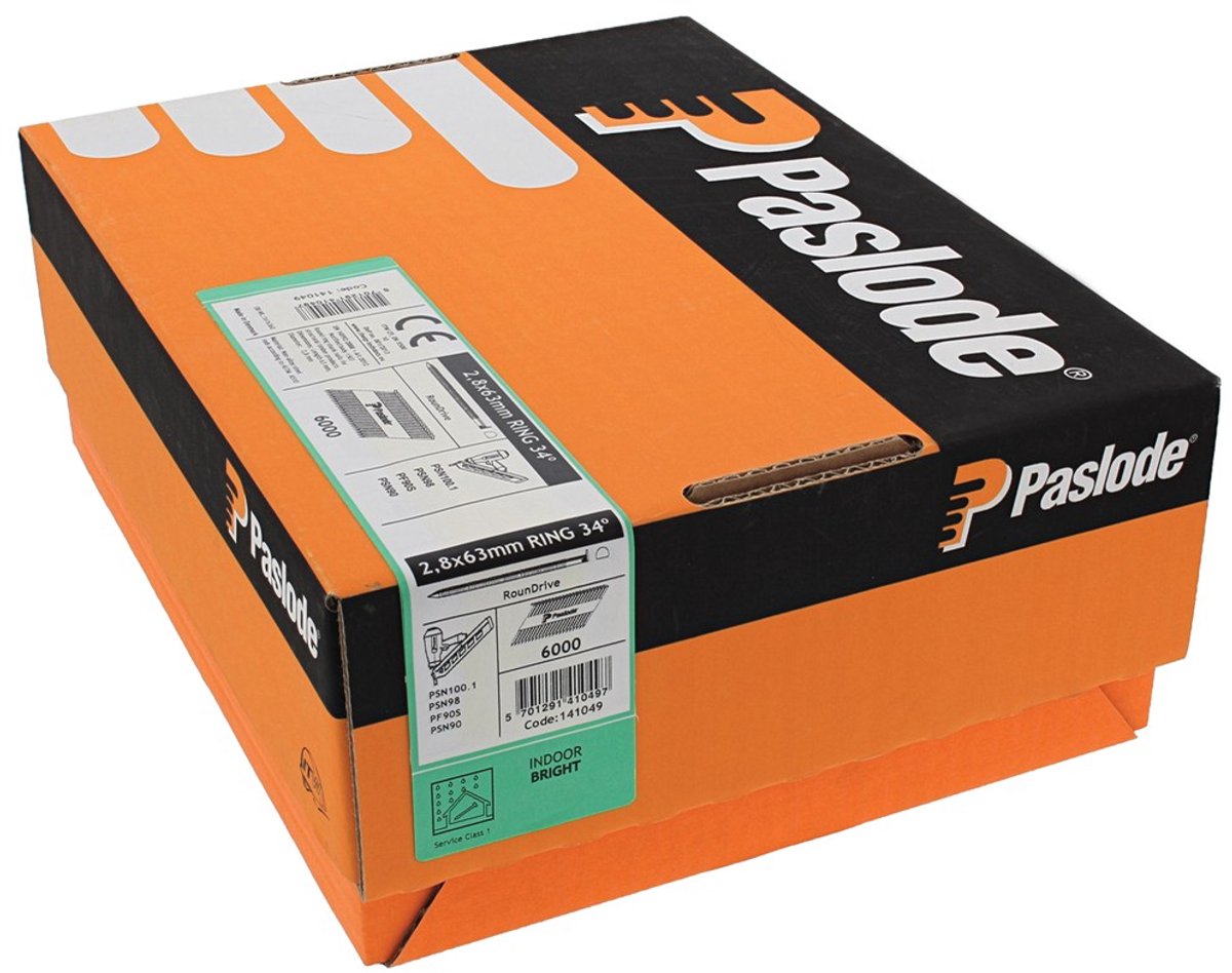 Paslode Stripnagel 3,1x90 Ring BLANK DH VE=3500 - 140260
