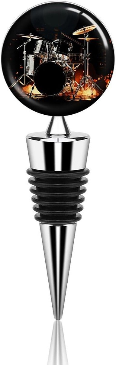Wijnstopper - Flesafsluiter - Wijn Bewaren - Uniek Ontwerp - 10.4 cm Hoog