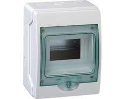 Schneider Electric 13442 13442 Kleine verdeelkast Oppervlakmontage Aantal groepen: 6 Aantal rijen: 1 Inhoud: 1 stuk(s)