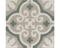 Keramische Vloertegels - Oosterse Tegels - Vloer en Wand - Vorstbestendig Non-slip - 20x20 cm - Grijs