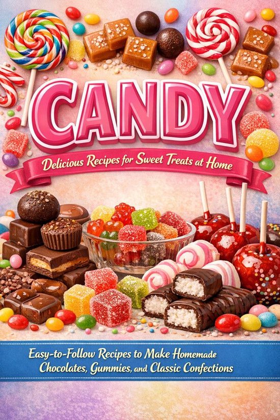 Candy: Delicious Recipes for Sweet Treats at Home - cover