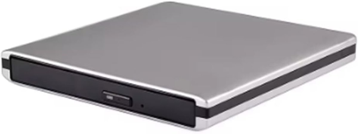 Externe Brander - Optische Drive - Films Kijken - 3D Blu-Ray Lezer - 21x17x3 cm - Zilver
