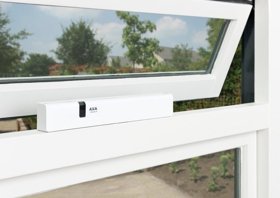 AXA Raamopener (Remote 2.0) Wit: met afstandsbediening, voor klepraam of bovenlicht. SKG**