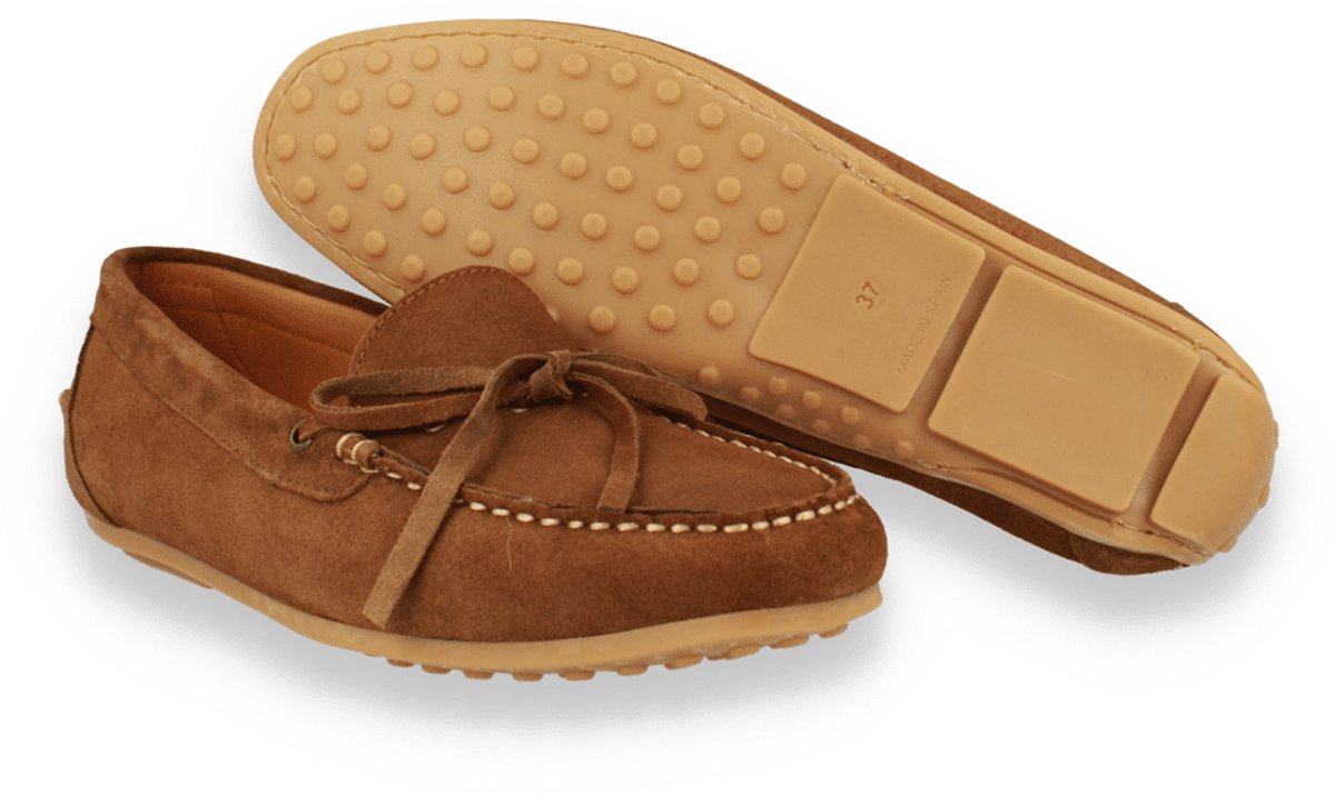 Blg Dames Bootschoen | Cognac | Maat: 39