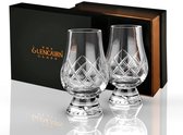 Exclusieve Glencairn Cut Whiskyglazen Set - 16% Loodkristal - Handgemaakt - 2 Glazen