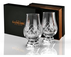 Exclusieve Glencairn Cut Whiskyglazen Set - 16% Loodkristal - Handgemaakt - 2 Glazen Image