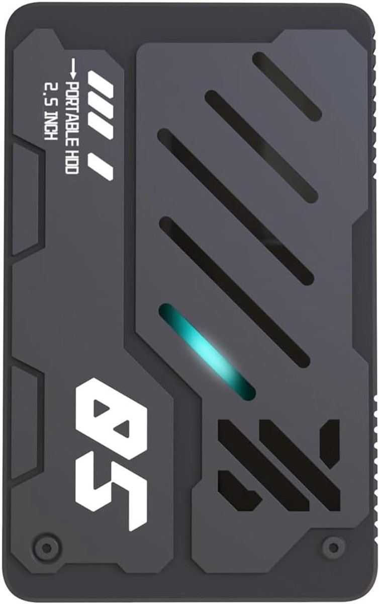 Externe Harde Schijf - Draagbare Opslag - Bestanden Opslaan - Snelle USB 3.0 - 25 Inch - Zwart