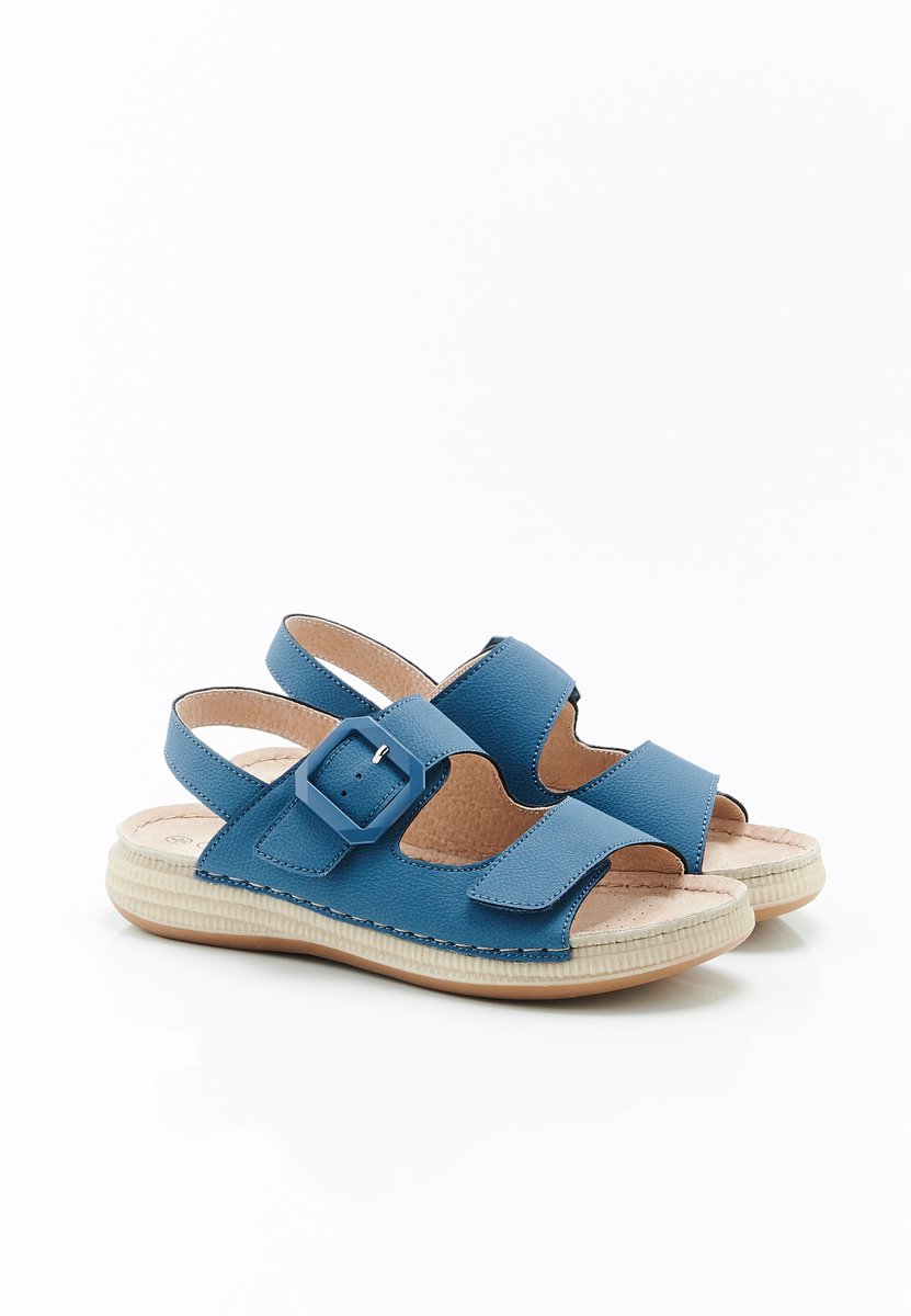 Damart - Sandalen volledige opening Piedical - Dames - Blauw - 38