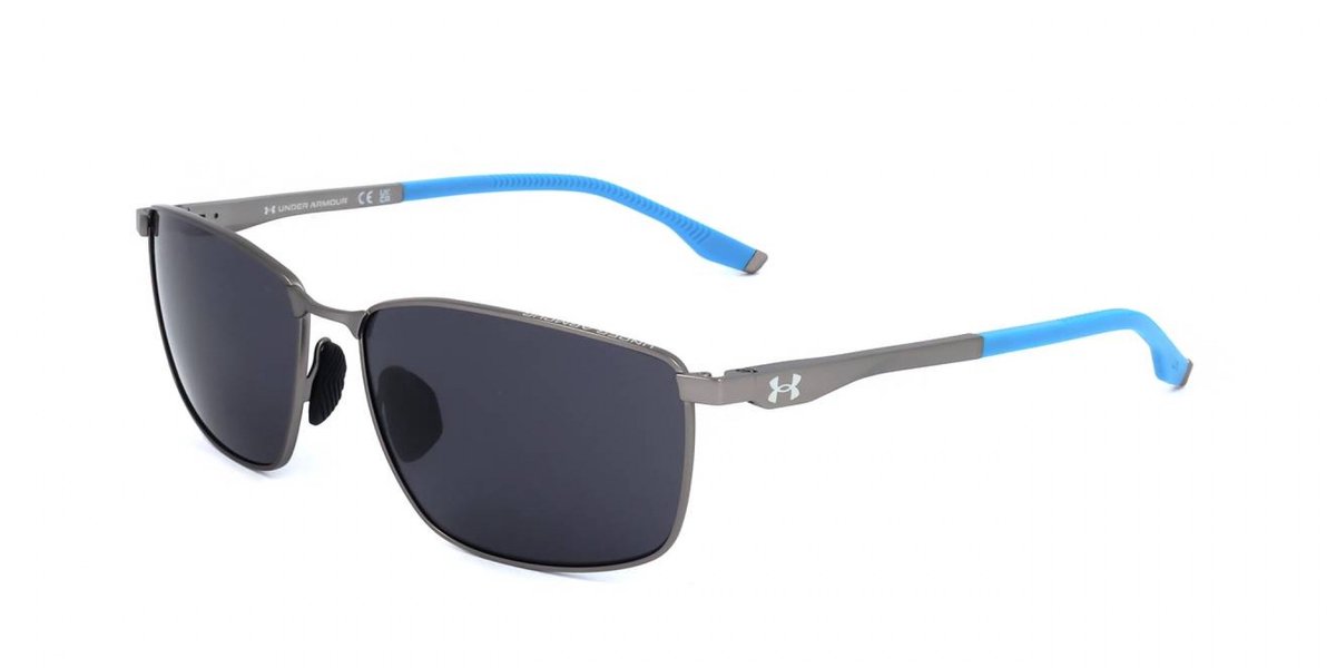 Under Armour UA FOCUSED/G Matte ruthenium blue 60/16/145 MAN Zonnebrillen