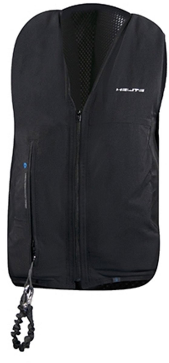 Helite Airbag Vest Zip-in 2 Volwassene XL - Zwart